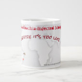 ウォルバキア20オズを調べろ。RoseWritesによるマグカップ ジャンボコーヒーマグカップ (正面)