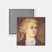 ウォルフガング・アマデウス・モーツァルト マグネット (正面/裏面)