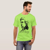 ウォルフガングAMADEAUSモーツァルト Tシャツ (正面フル)