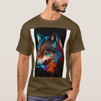 ウォルフスヘッドポートレート3 Tシャツ