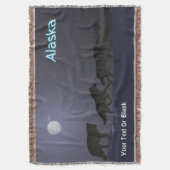 ウォルフパック スローブランケット (正面縦)