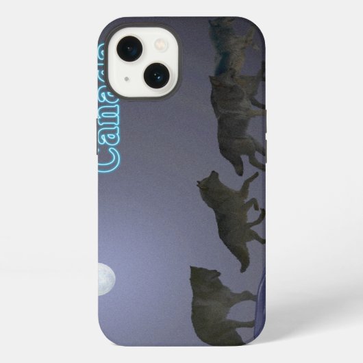 ウォルフパック iPhoneケース (裏面)