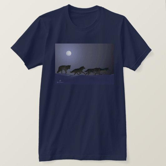 ウォルフパック Tシャツ (デザイン正面)