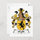 ウォルフ家紋 ポストカード (正面/裏面)