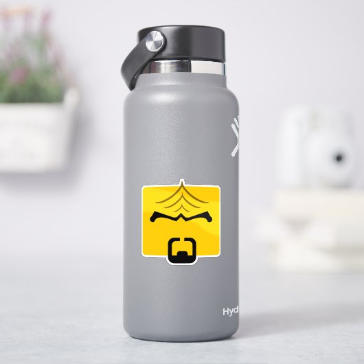 ウォルフ　ビニールステッカー シール (HydroFlask)