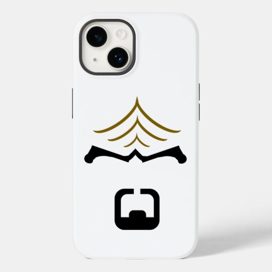 ウォルフ iPhone 14 ケース Case-Mate iPhoneケース (裏面)