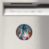 ウォルブスマウンテンビジョナリーファンタジーアート マグネット (インサイチュ (食洗機))