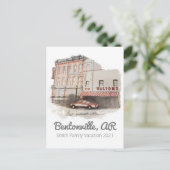 ウォルマート水彩はがき ポストカード (スタンド正面)