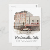 ウォルマート水彩はがき ポストカード (正面/裏面)