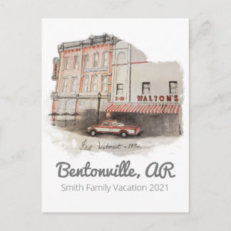 ウォルマート水彩はがき ポストカード