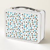 ウォルラスオンアンアイスバーグイラストレーション パーソナライズされた メタルランチボックス (裏面)