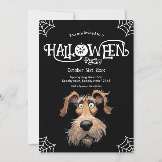 ウォレイド犬ハローウィンパーティ シーズンカード (正面)