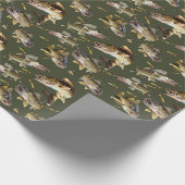 ウォレエスのスイミングパターン ラッピングペーパー (角)