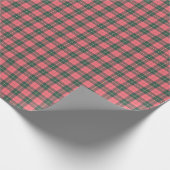 ウォレスクランウェザーズタータンチェック ラッピングペーパー (角)