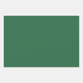 ウォレスグリーンスコティッシュクランタータンチェック ラッピングペーパーシート (正面3)