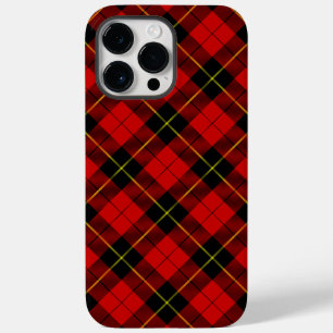ウォレスタータンチェックレッドブラックプレイド Case-Mate iPhone 14 PRO MAXケース