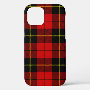 ウォレスタータンチェックレッドブラックプレイド iPhone 12 PROケース