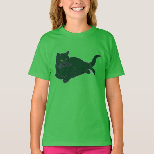 ウォレス子猫アパレル Tシャツ (正面)