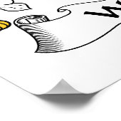 ウォレス家紋 ポスター (角)