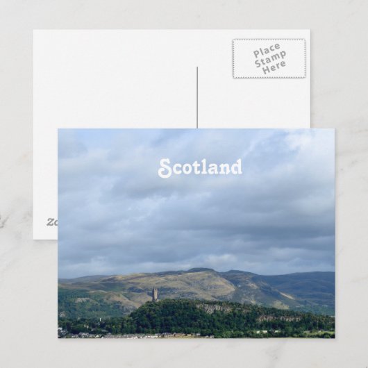 ウォレス記念碑 ポストカード (正面/裏面)