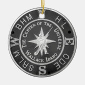 ウォレス・アイダホの宇宙の中心 セラミックオーナメント (正面)