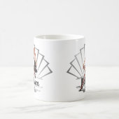 ウォレス・アイダホピンナップガールV2 コーヒーマグカップ (中央)