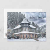 ウォレス・アイダホ・デポ（冬） ポストカード (正面/裏面)