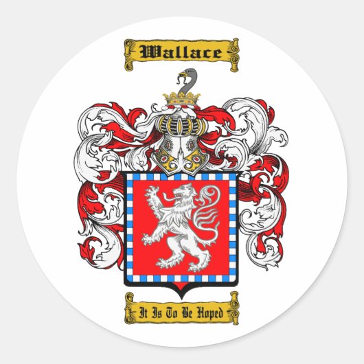 ウォレス（スコットランド） ラウンドシール (正面)