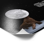 ウォレス・バランス・ザ・ムーン フォトプリント            (角)