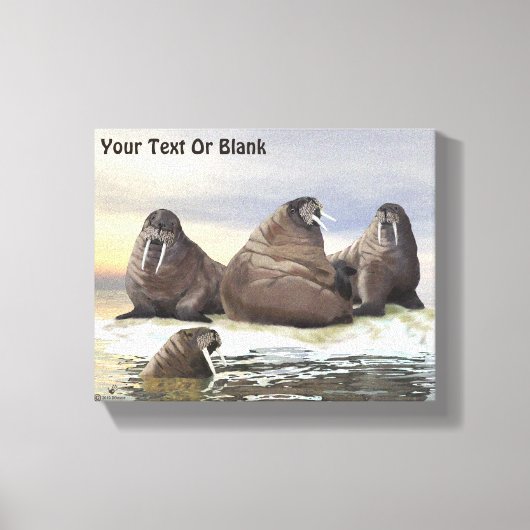 ウォレス – 4兄弟 キャンバスプリント (正面)