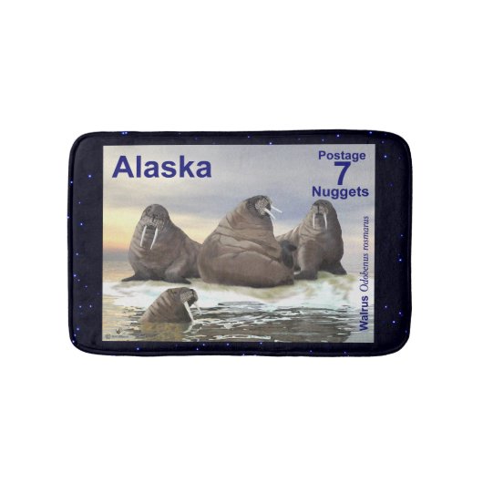 ウォレス – 4兄弟 バスマット (正面)