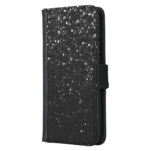 ウォレットケースSamsung S5黒い水晶きらきら光るなStrass Galaxy S5 ウォレットケース