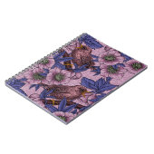 ウォレンとヘレボア、ピンクとバイオレット ノートブック (左側)