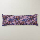 ウォレンとヘレボア、ピンクとバイオレット ボディピロー (裏面)