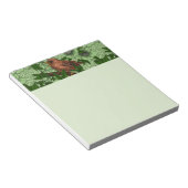 ウォレンとヘレボア、ライトグリーン ノートパッド (アングル)
