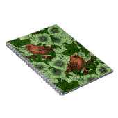 ウォレンとヘレボア、ライトグリーン ノートブック (右側)