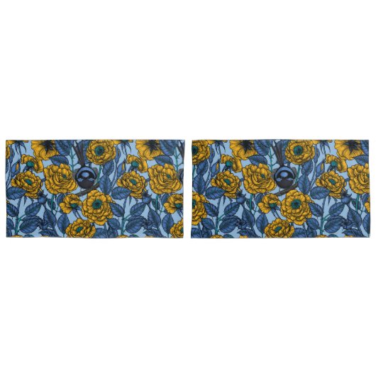 ウォレンバラ 枕カバー (正面-セット)