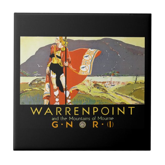 ウォレンピントとモーンの山 タイル (正面)