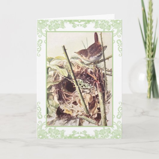 ウォレンヴィンテージ誕生日カード カード (正面)