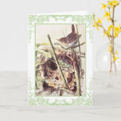 ウォレンヴィンテージ誕生日カード カード (黄色い花)