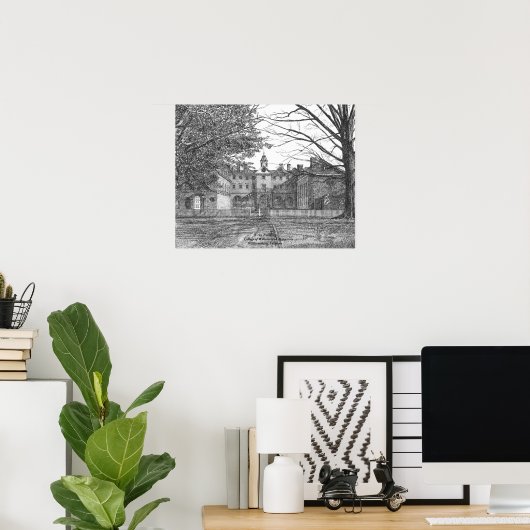 ウォレン建物 ポスター (ホームオフィス)