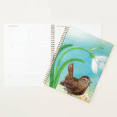 ウォレン・バードが夜明けに春で歌う プランナー手帳 (ディスプレー)