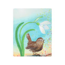 ウォレン・バードが夜明けに春で歌う メタルプリント