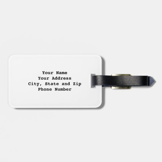 ウォレン ラゲッジタグ (裏面横)