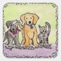 ウォレン、ロビー、ジェイのステッカー