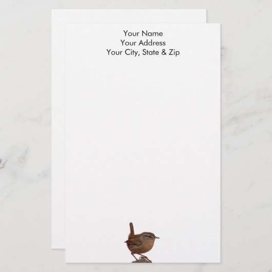 ウォレン 便箋 (正面/裏面)