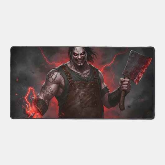 ウォロック・ブッチャー デスクマット (正面)