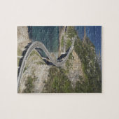 ウォロンゴンの近くにあるシークリフブリッジの上空を見る ジグソーパズル (横)