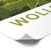 ウォロンゴンオーストラリア旅行プリント ポスター (角)