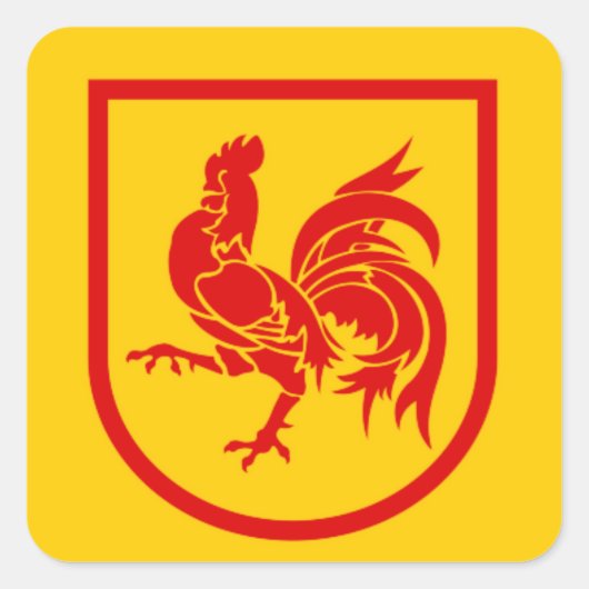 ウォロン地方 スクエアシール (正面)